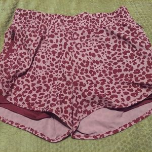 Leopard Athletic Shorts